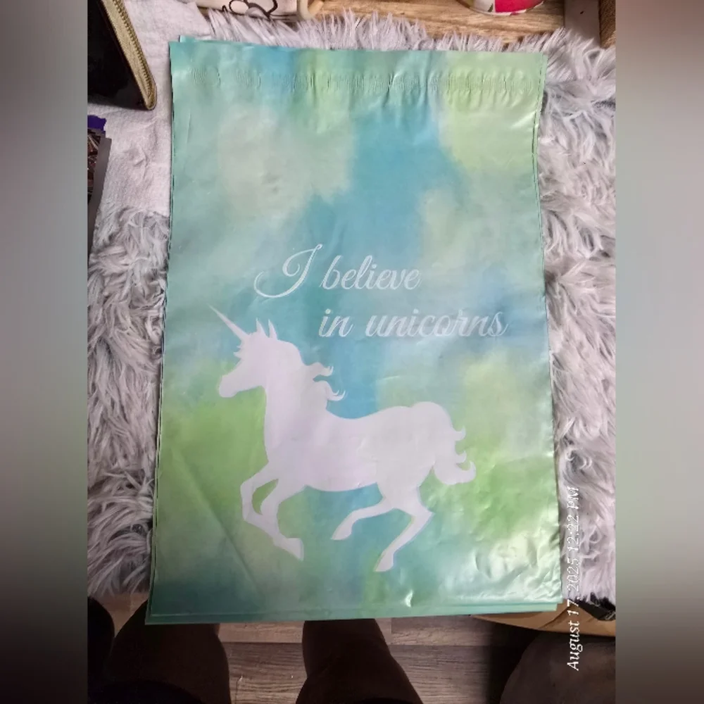 10 unicorn polymailers